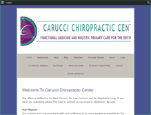 Tablet Screenshot of drcarucci.com